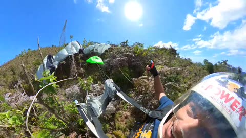 120m base jumping RJ/Brazil