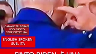 🔴💣FINTO BIDEN, È UNA MASCHERA. IL VIDEO CHE STA SPOPOLANDO IN AMERICA E NON SOLO.