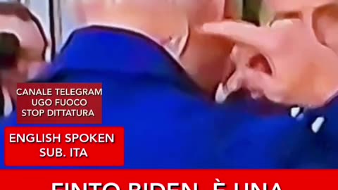 🔴💣FINTO BIDEN, È UNA MASCHERA. IL VIDEO CHE STA SPOPOLANDO IN AMERICA E NON SOLO.