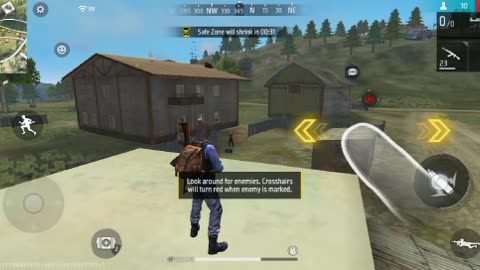 Gaming video shows the player completing a specific task or objection in the game
