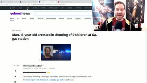 MEDIA TOO BUSY ATTACKING SCOTT ADAMS TO COVER 9 KIDS SHOT AT GAS STATION