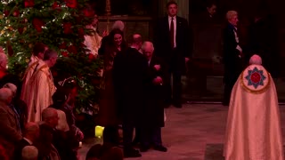 Royals attend Westminster Abbey carol service