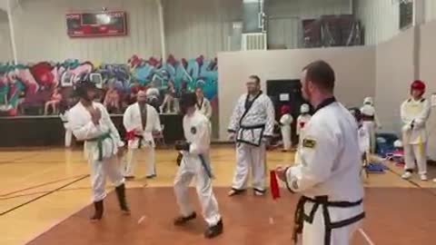 Kids Sparring 9