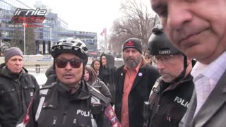 Calgary Police harass Artur Pawlowski campaigning for Premiere of Alberta