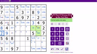 Sudoku 2024-02-19 hard