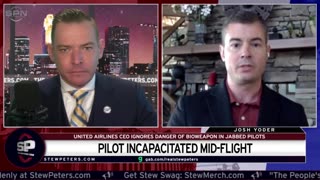 Vaxxed Pilots DANGEROUS In Skies: Bioweapon JABBED Pilot INCAPACITATED Mid Flight