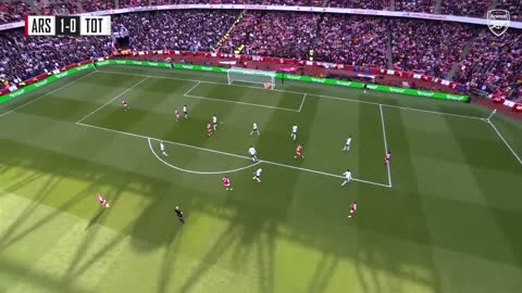 HIGHLIGHTS | Arsenal vs Tottenham Hotspur (3-1) | Partey, Jesus, Xhaka