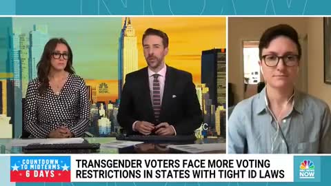 NBC Reporters Claims "Voter ID Laws Disproportionately Impact Trans People"