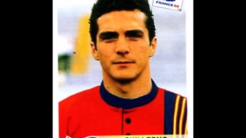 PANINI STICKERS SPAIN TEAM WORLD CUP 1998