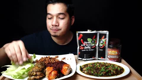 SAMBAL MAK MERTUA AWAK _ MAKANAN MALAYSIA _ MUKBANG MALAYSIA _