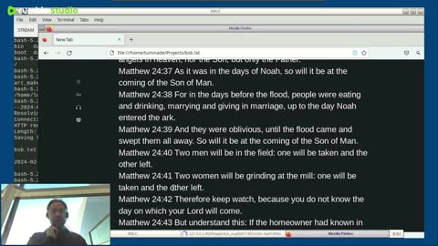 Faith Devlog Gaming Stream - Ep: 034 - Reading Matthew 24 - from DFW