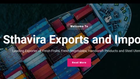 Sthavira exports and imports