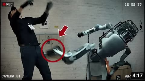 TESLA ROBOT ATTACKS EMPLOYEE! SO LET'S KEEP MAKING MORE ROBOTS BECAUSE THIS IS P