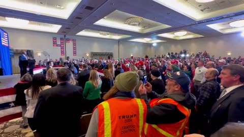 RAW FOOTAGE: Sen. Tim Scott endorsing Donald J. Trump for President in Concord, NH