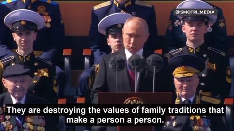 Putin on the west