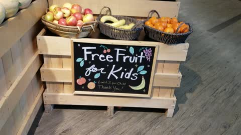 Ingles Free Fruit for Kids