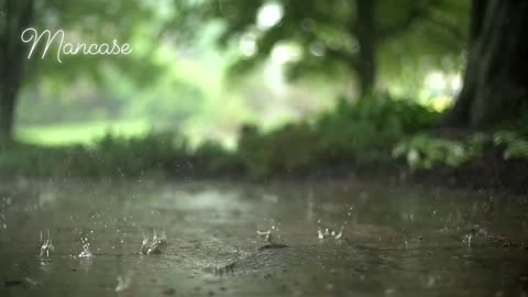 Raindrops in Super Slow Motion