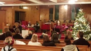 9 Lessons & Carols -- Kristina sang Ave Maria so beautifully