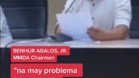 Nagbitiw na sa puwesto si MMDA chairmanBenhur Abalos Jr.