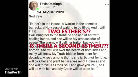TWO ESTHER'S???? 13 OCTOBER 2022
