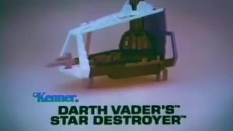Star Wars 1980 TV Vintage Toy Commercial - Empire Strikes Back Darth Vader's Star Destroyer
