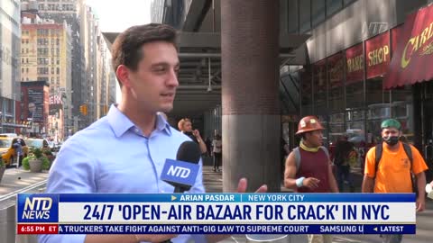 24/7 'Open-Air Bazaar' for Crack Cocaine in NYC