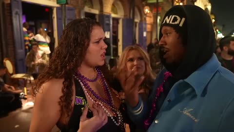 White Girl ask's Duke Dennis to "MotorBoat" her during black history month