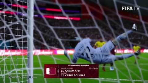 eFootball PES 2021 l The opening match of FIFA World Cup Quatar 2022 Ecuador v Qatar