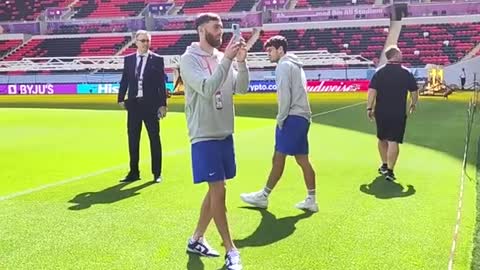 First look 👀 🇺🇸 Team USA 🤝Ahmad Bin Ali Stadium 🏟