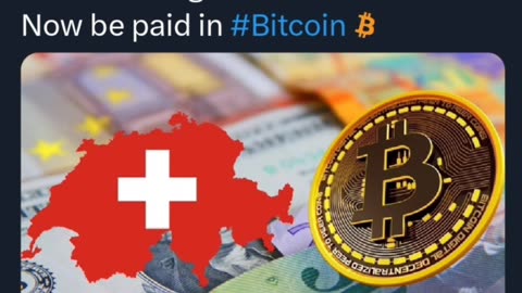 Breaking News Switzerland government fees can now be paid in Bitcoin
