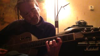 Burny Hill - 'Indian Nights' - Acoustic Dobro Guitar Song