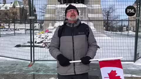 A veteran gives his thoughts on the National War Memorial in Ottawa being barricaded off