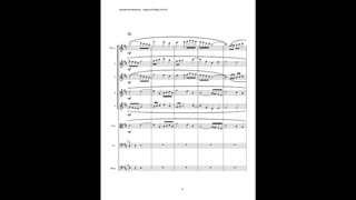 Antonin Dvorák – Fugue in D Major (String Orchestra)