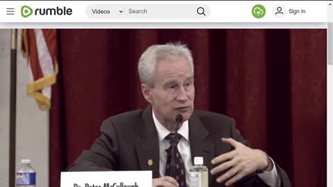 COVID-19: A Second Opinion - CLIP #1: Dr Peter McCullough says "Vaccines" Cause Fatal Events