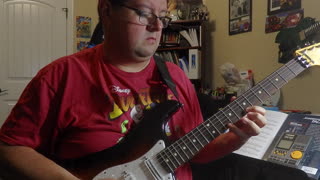 Sweep picking etude (Carl Culpepper) on a Dave Murry Strat