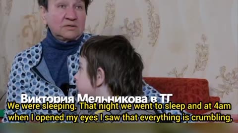 Ukrainian soldiers fired with tanks at civilian buildings murdering the families living inside