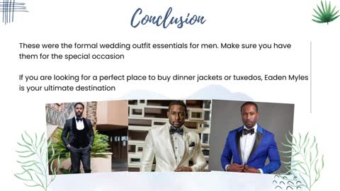 A Guide to Formal Wedding Outfit for Men