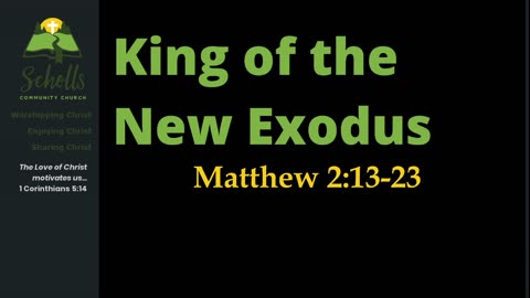 King of the New Exodus