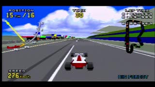 Virtua Racing Sega 32X gameplay