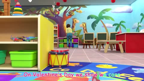 Valentine's Day Song | CoComelon Nursery Rhymes & Kids Songs