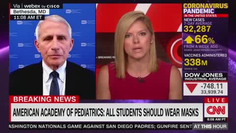 Fauci Wants Mask Mandates For Anyone Older Than Twelve, Says It's A "Reasonable Thing To Do"