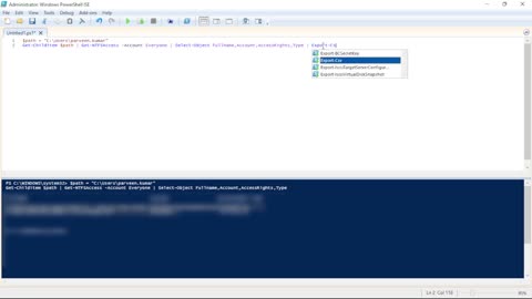 Get NTFS Permission with PowerShell