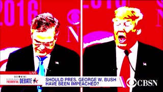 2016 Election Trump talks about George Bush and the Iraq War But it's Lofi