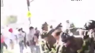 Video re-emerges from 9/11/2001 of firefighters warning locals THERE IS A BOMB IN THE BUILDING