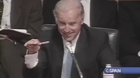 Joe Biden Says HE Wrote The Patriot Act