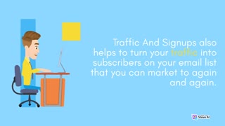 Traffic and signups
