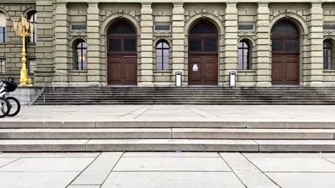 Robot security guard on patrol in Switzerland