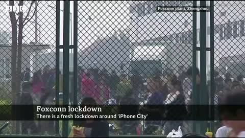 China's 'iPhone city' placed in Covid lockdown