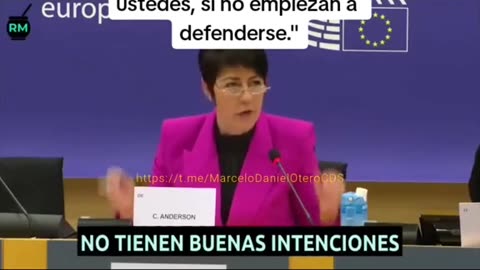 Christine Anderson Eurodiputada Alemana nos habla de la falsa pandemia