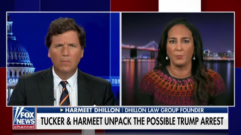 Harmeet Dhillon tells Tucker Alvin Bragg's case against Trump is 'election interference'